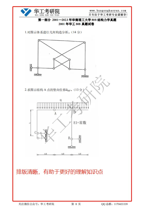 27考研 | 华工不公布考研真题?华工历年考研专业课真题哪里找? 第13张 27考研 | 华工不公布考研真题?华工历年考研专业课真题哪里找? 第13张