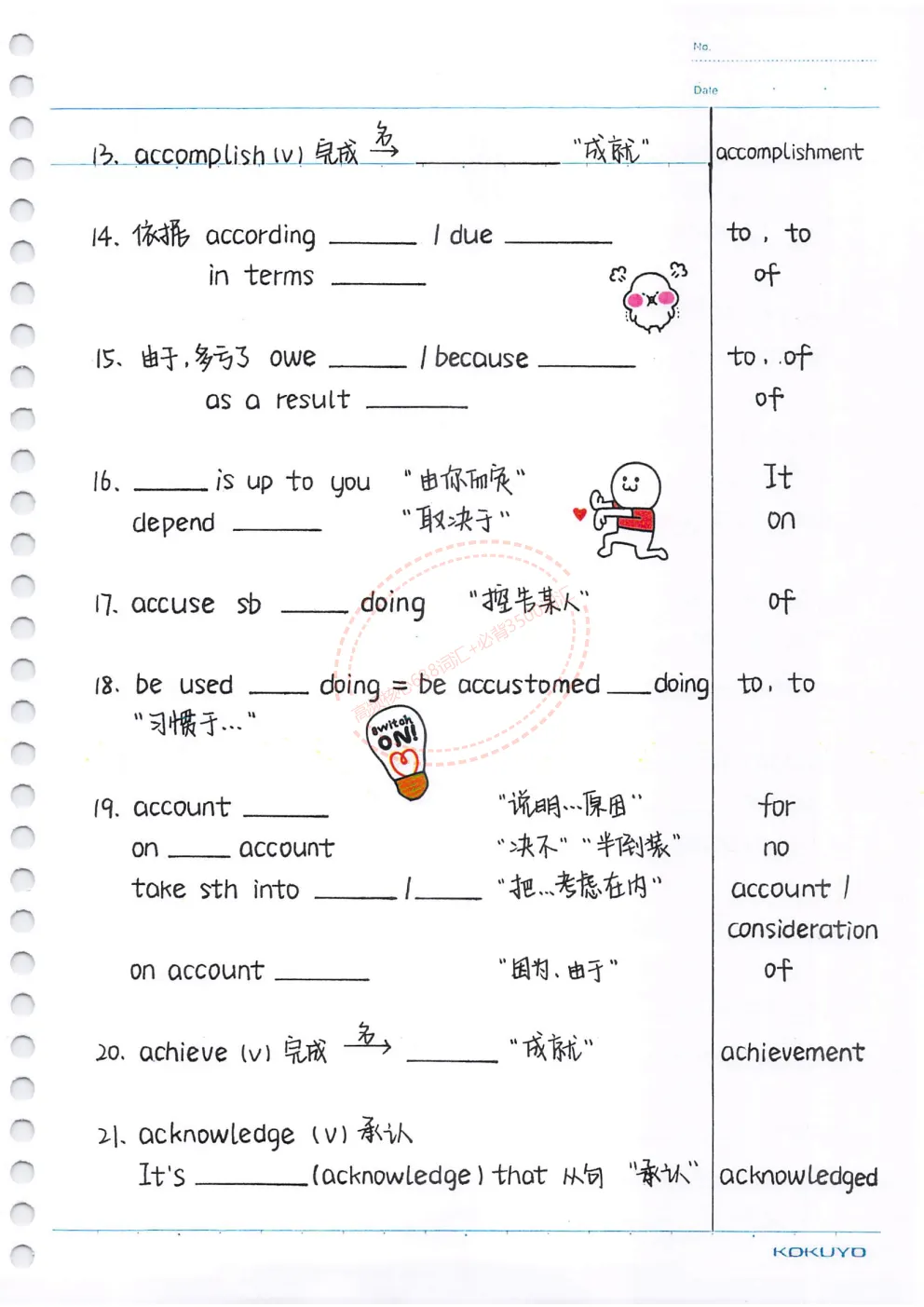 中考英语|必背【高频核心688+必背3500词汇】必背,含单词默写本+自测本,英译汉与汉译英(PDF下载打印) 第4张