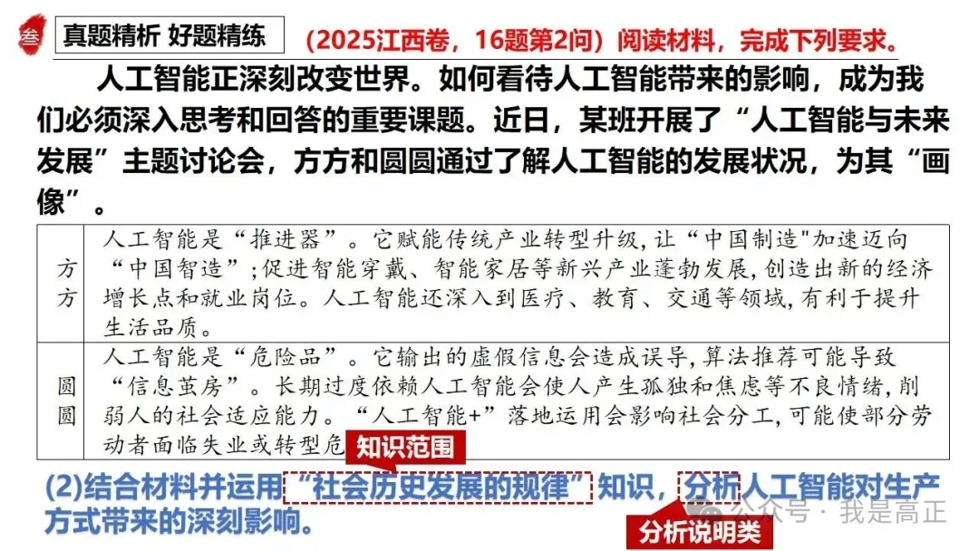 高正团队2026跟着真题学答题专题4 马克思主义哲学 第47张