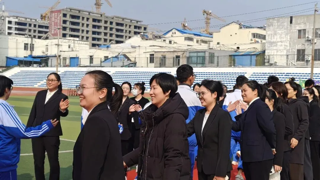 【全方位立德树人】中考冲刺,我们并肩同行——竞业园学校2023级百日誓师大会 第4张