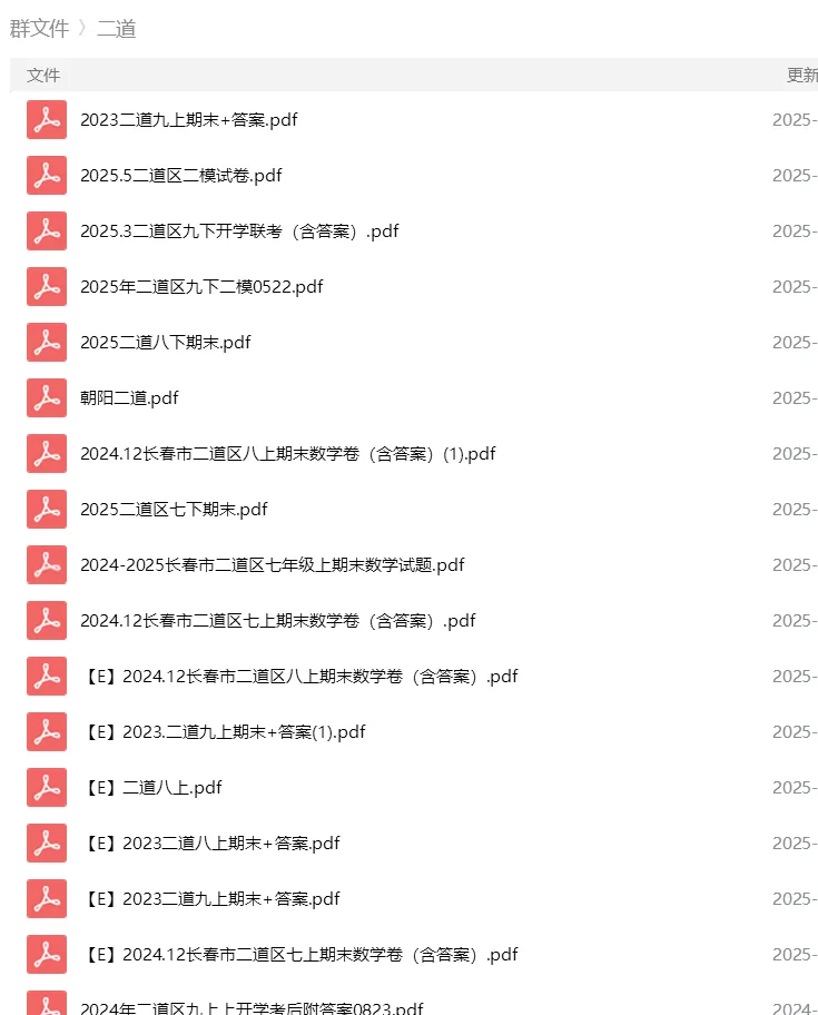 砂砾数学城堡——初中数学试卷14馆 第81张