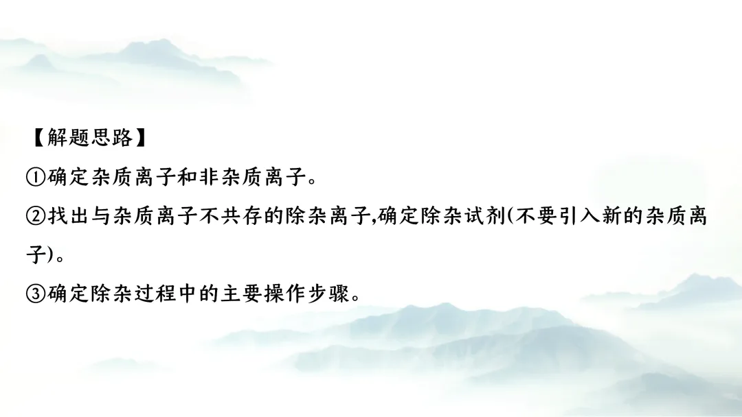 F727 二轮中考复习 备战中考2026 优质课资源包 初中化学《专题复习---物质的除杂与分离》课件PPT+教学设计Word 第9张