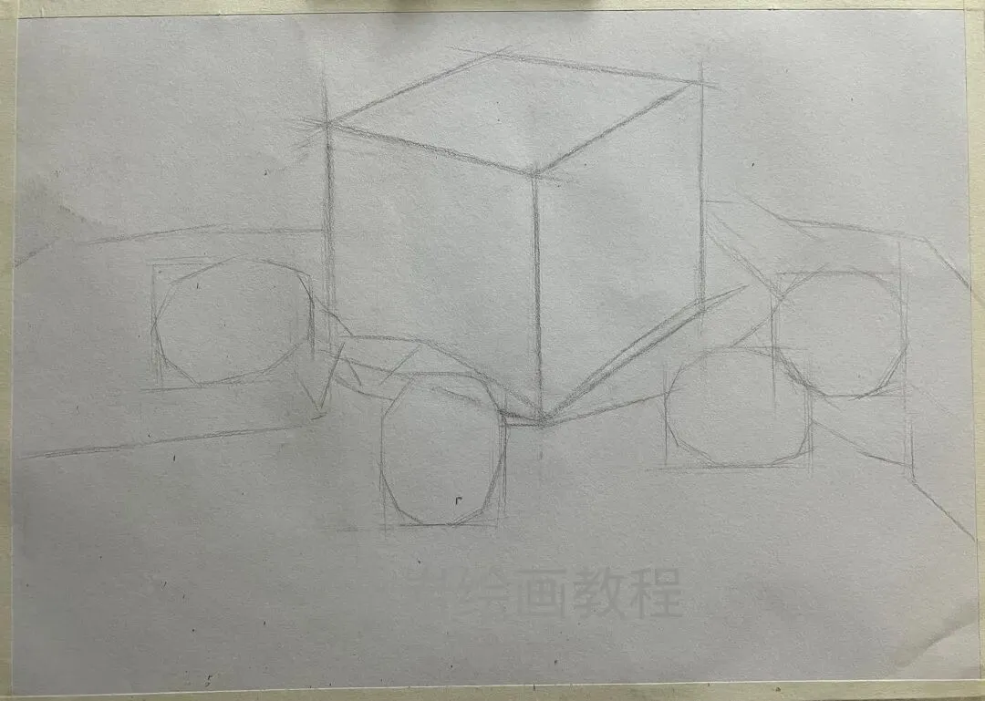 素描考级四级详细教程解析,山东省考级真题示范 第2张 素描考级四级详细教程解析,山东省考级真题示范 第2张