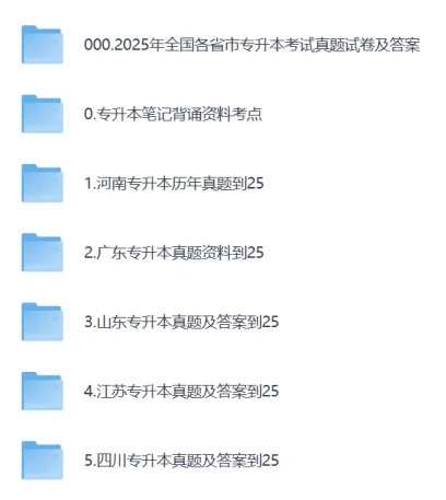 2025年重庆专升本考试真题&答案汇总整理 第2张