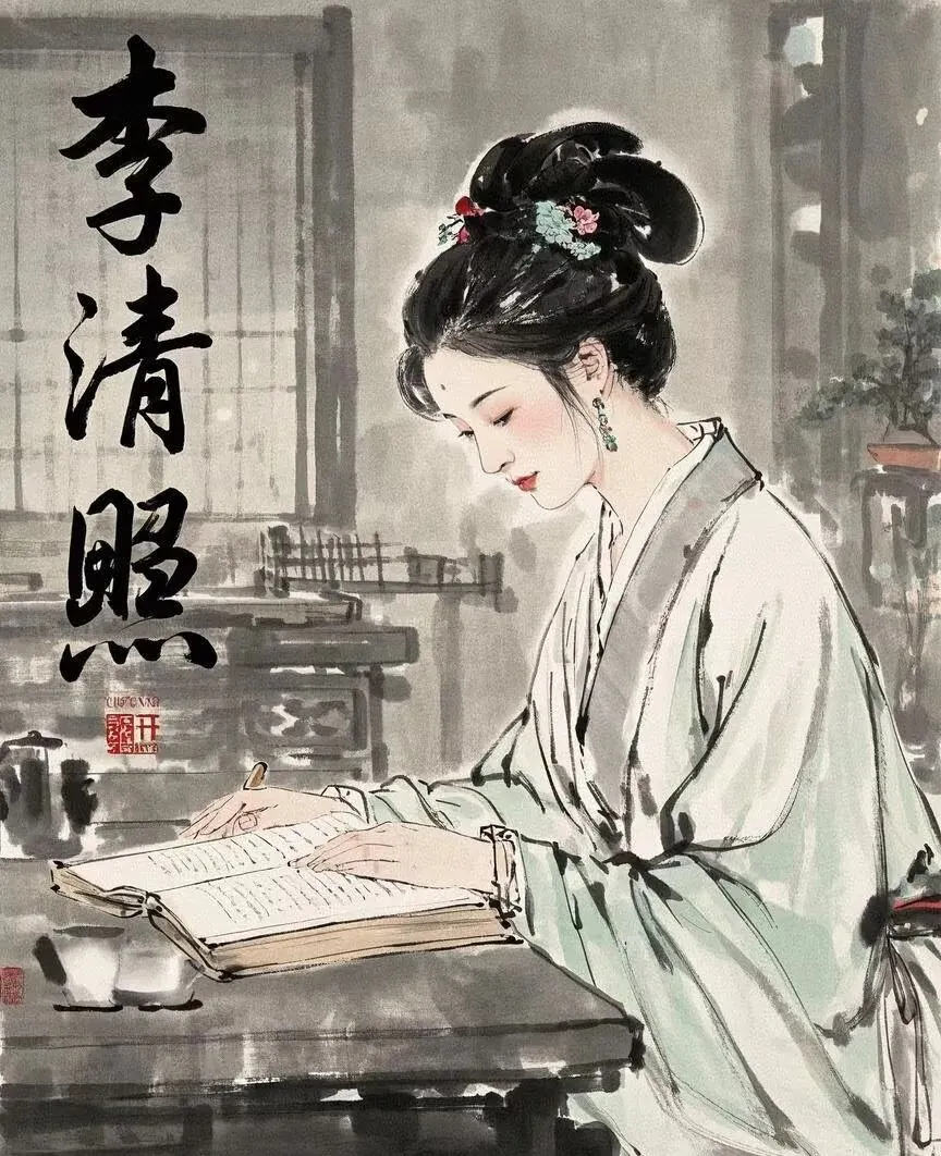 中考高分作文进阶:《墨里识清照》(2026徐汇区一模作文) 第7张