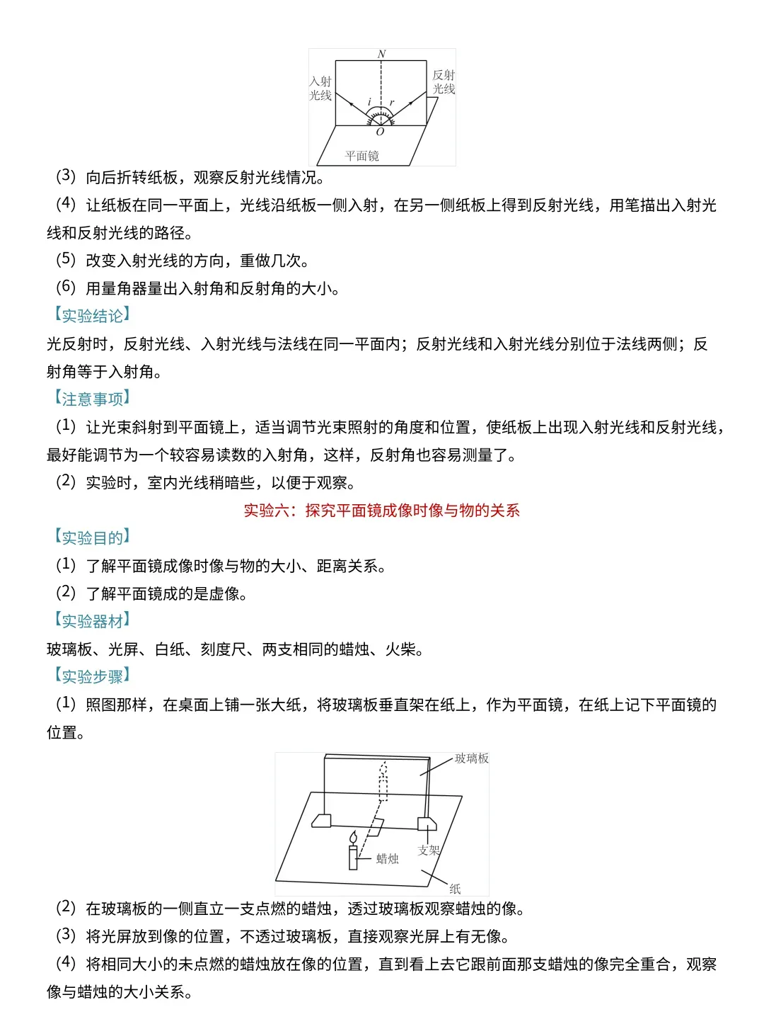 中考物理15个实验考点梳理 第5张