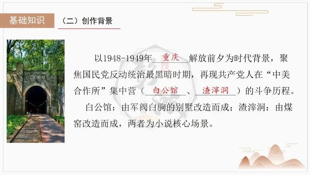 【中考复习课件-名著系列】-06《红岩》(5元) 第7张 【中考复习课件-名著系列】-06《红岩》(5元) 第7张