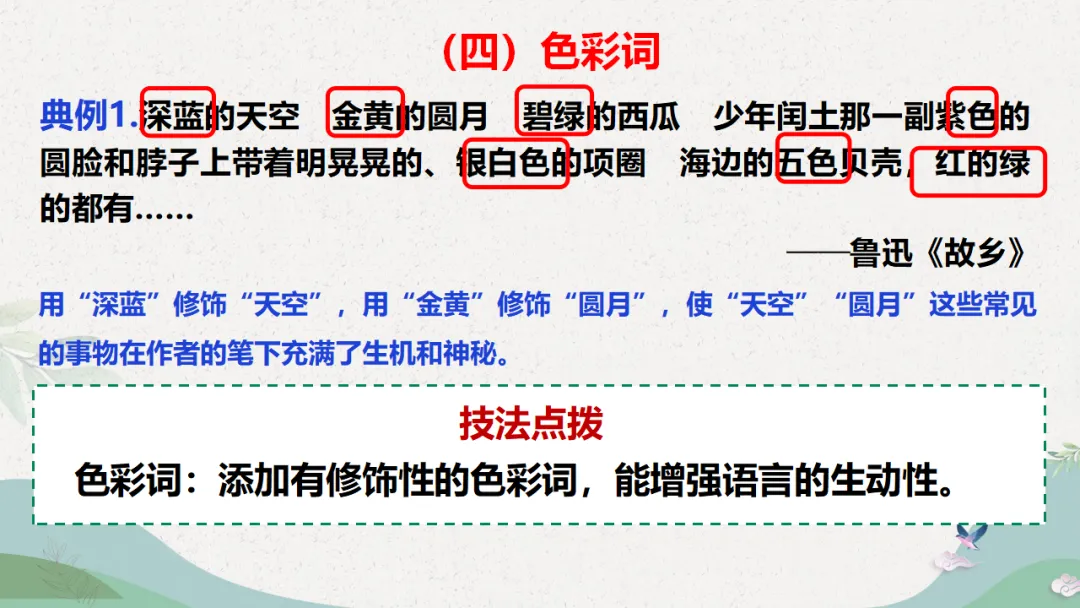 中考作文复习(四)语言-第8张图片-四季读书网