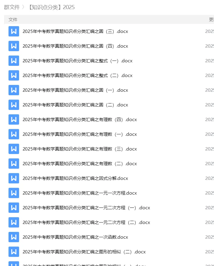 砂砾数学城堡——初中数学试卷1-14馆 第67张