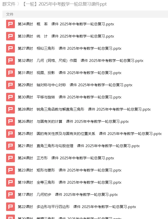 砂砾数学城堡——初中数学试卷1-14馆 第107张