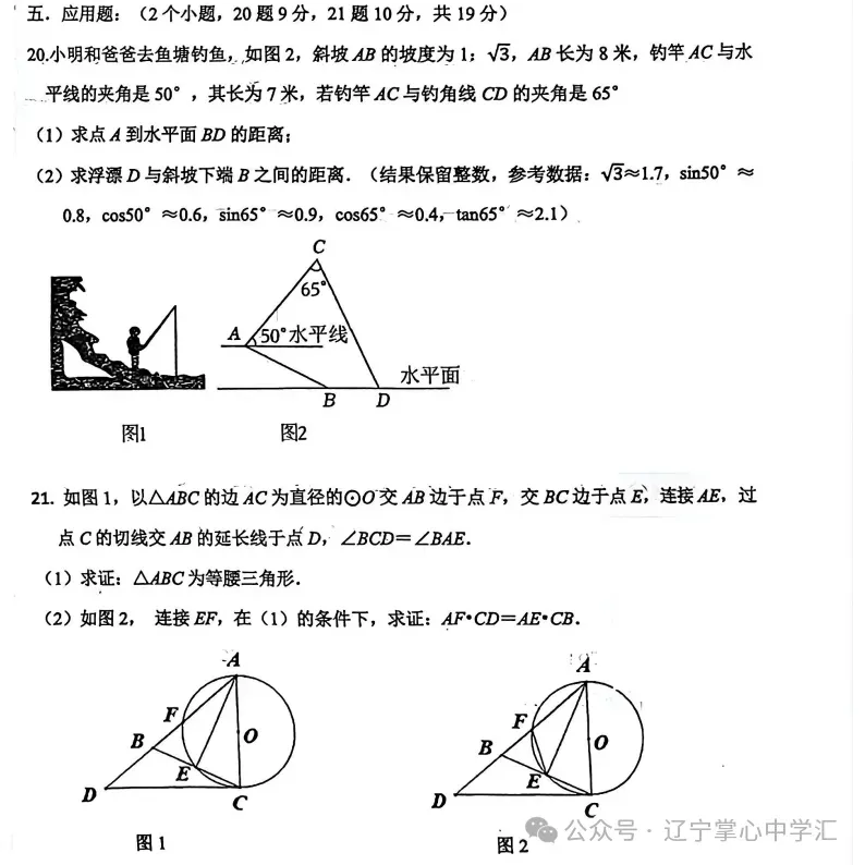 2026年3月鞍山铁西九年学情调查试卷+部分答案 第18张