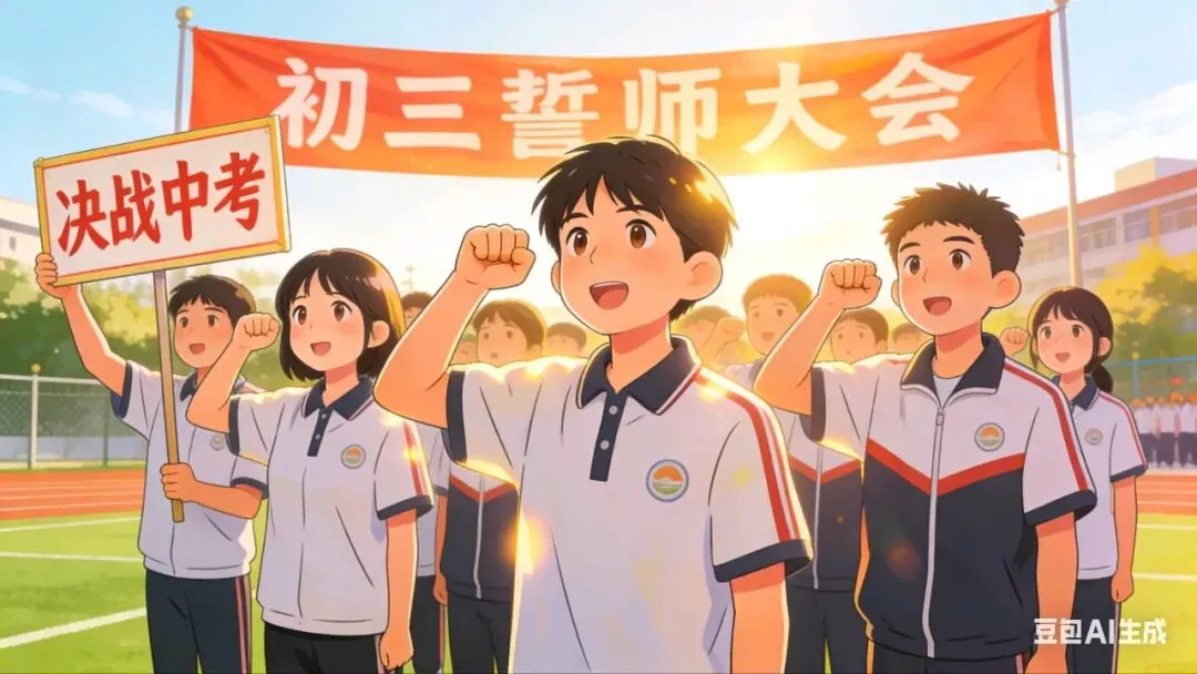中考在即 | 誓师大会后首场较量即将上演! 第4张