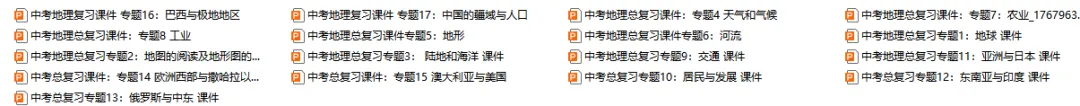 2026年中考(会考)地理第一轮复习专题PPT课件,打印一份吃透,考试拿高分! 第2张 2026年中考(会考)地理第一轮复习专题PPT课件,打印一份吃透,考试拿高分! 第2张