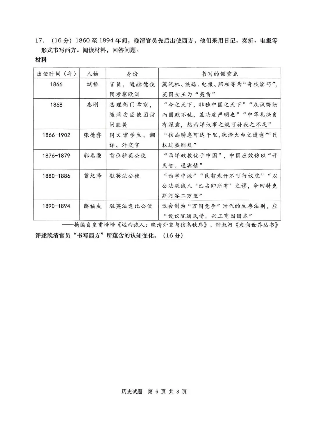 2025年青岛市城阳区中考一模语文、数学、英语、物理、化学、历史、道法、生物、地理真题|高清版 第33张 2025年青岛市城阳区中考一模语文、数学、英语、物理、化学、历史、道法、生物、地理真题|高清版 第33张