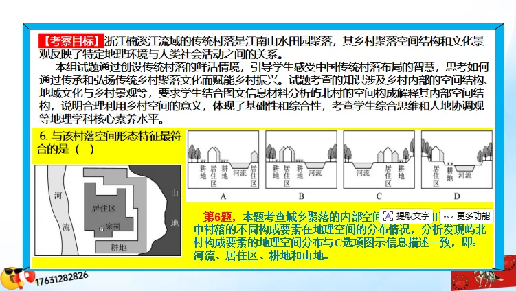 高考微专题《高考真题分类官方解析合集》城镇、乡村区位与空间结构 (选自:城市与自然环境) 第24张 高考微专题《高考真题分类官方解析合集》城镇、乡村区位与空间结构 (选自:城市与自然环境) 第24张