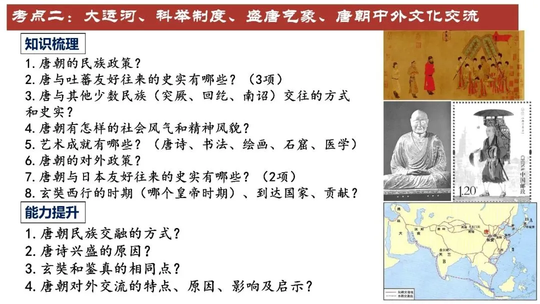 中考历史一轮复习:七年级下册第一单元复习课件(可下载) 第11张