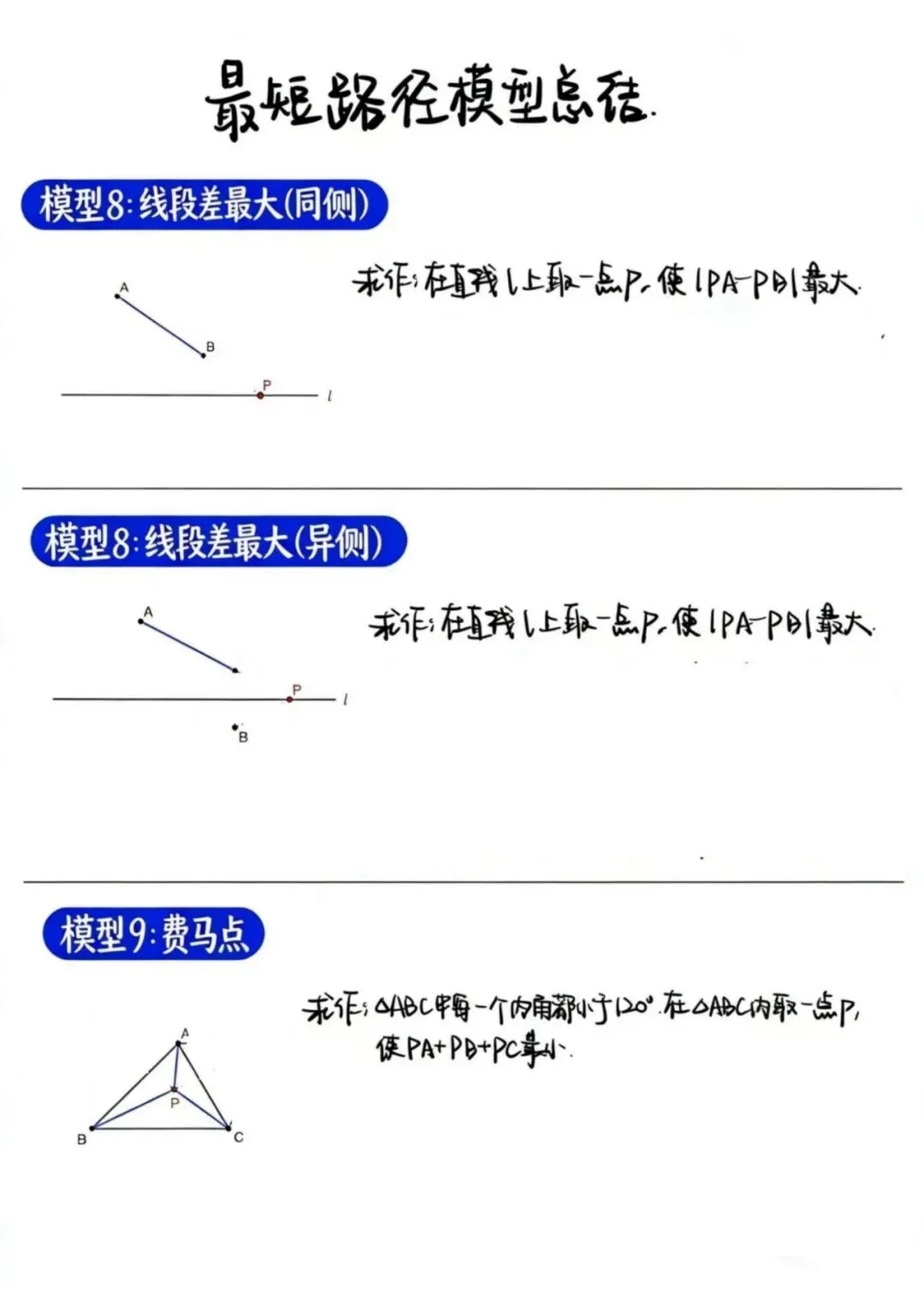 中考数学必学!将军饮马模型,5 分钟吃透最短距离问题 第8张 中考数学必学!将军饮马模型,5 分钟吃透最短距离问题 第8张