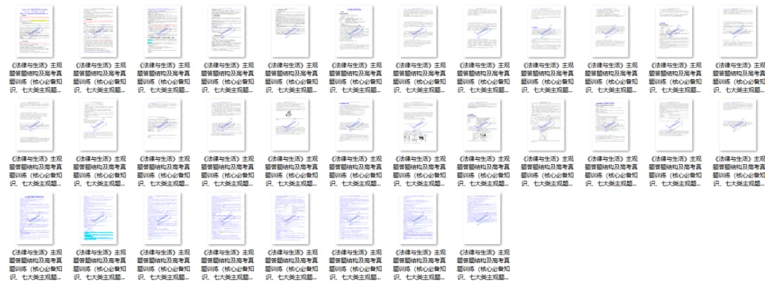 《法律与生活》主观题答题结构及高考真题训练(核心必备知识、七大类主观题解题方法、高考解析) 第25张 《法律与生活》主观题答题结构及高考真题训练(核心必备知识、七大类主观题解题方法、高考解析) 第25张