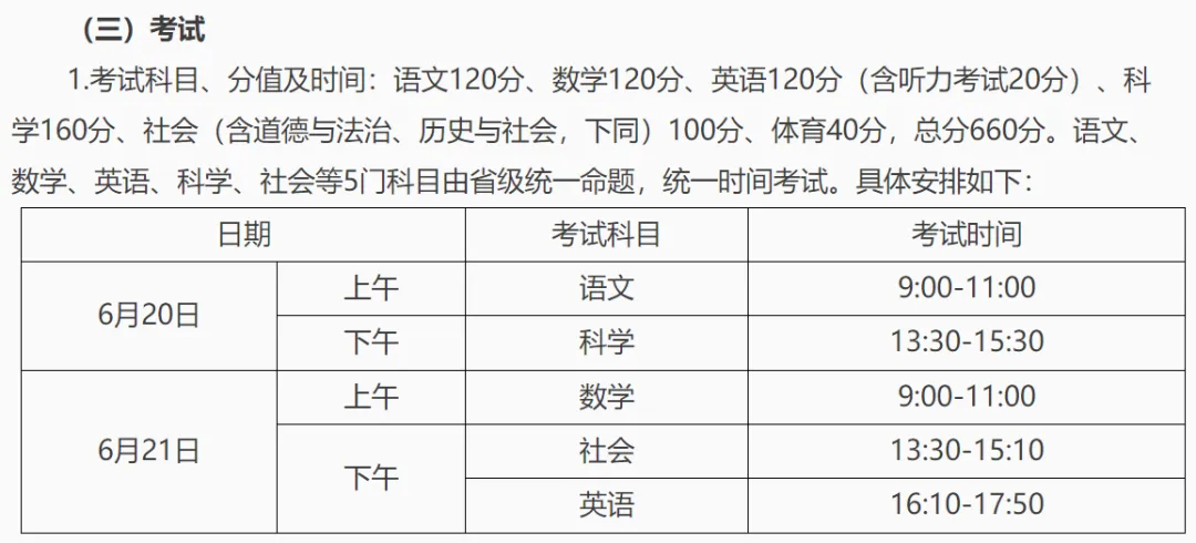 提前了!今年浙江中考时间出炉 第1张 提前了!今年浙江中考时间出炉 第1张