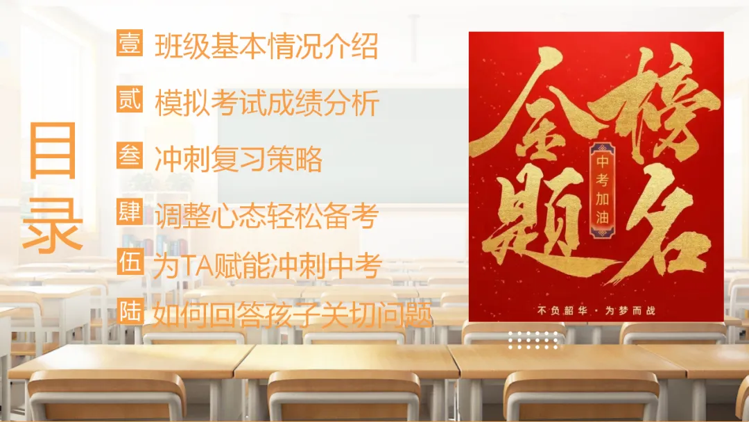 【初三一模二模家长会ppt】模拟考试成绩分析,家校赋能冲刺中考,新手老师请疯狂保存(附78页ppt课件) 第3张