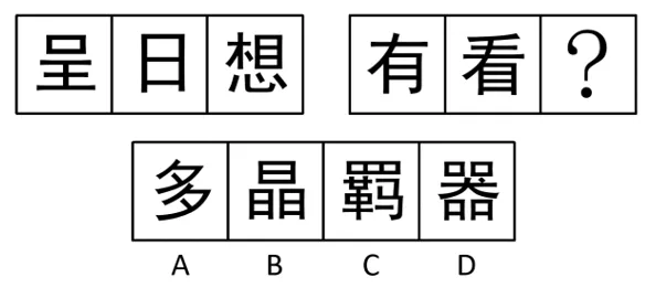 【每日一练】图推+类比模块真题(第8期) 第3张