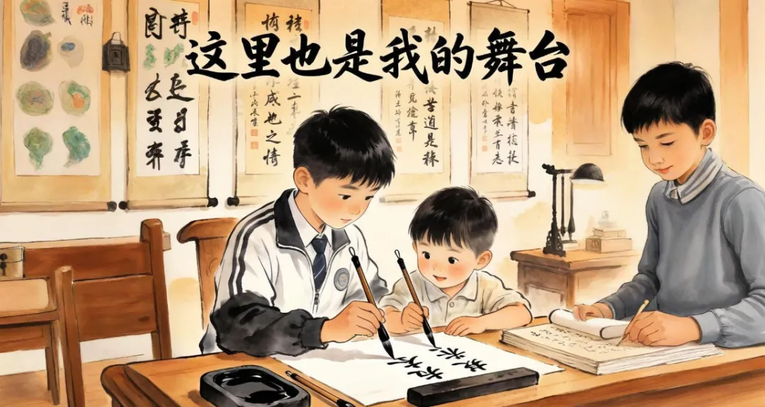 中考作文百日攻坚(6)执信一模:这里也是我的舞台 第2张 中考作文百日攻坚(6)执信一模:这里也是我的舞台 第2张