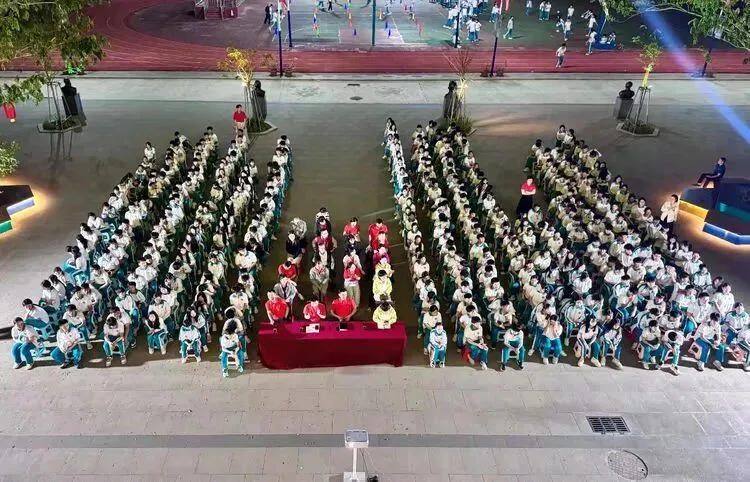 万泉中学举办2026年生地中考励志大会 第2张