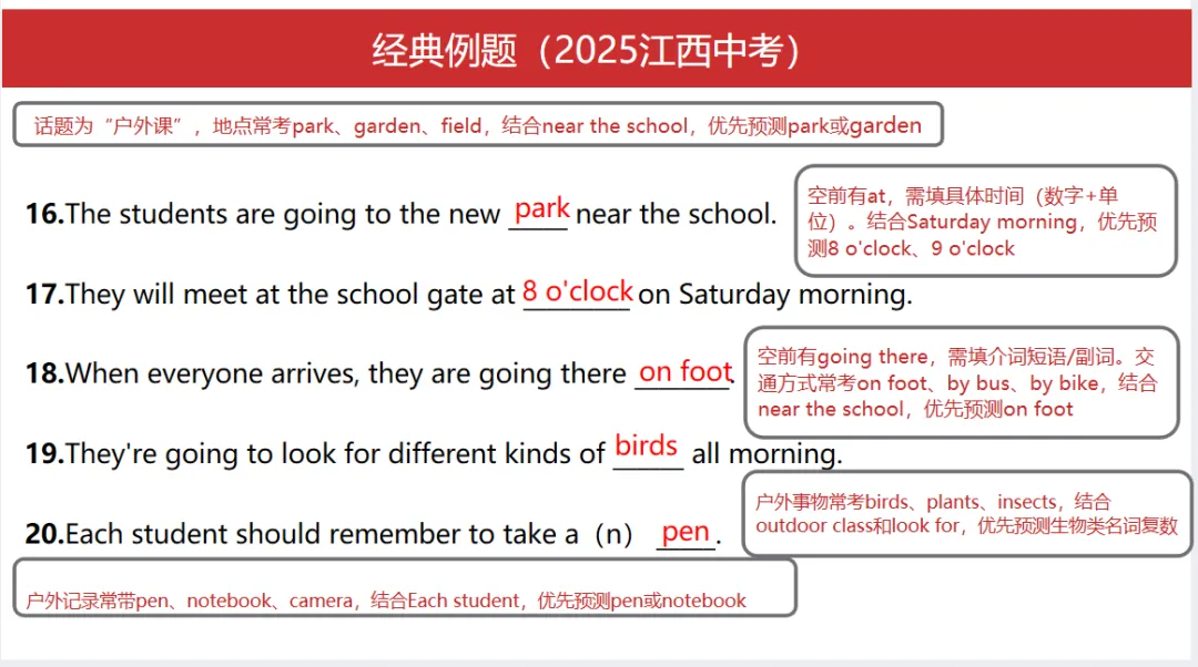江西中考 | 听力解题技巧点拨及高分复习策略 第11张 江西中考 | 听力解题技巧点拨及高分复习策略 第11张