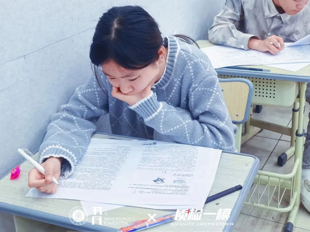 同步质检·全真模拟|书凡教育一模考试正式启幕,为学子升学之路保驾护航 第28张 同步质检·全真模拟|书凡教育一模考试正式启幕,为学子升学之路保驾护航 第28张