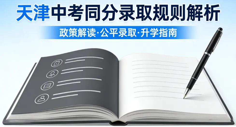 天津中考同分录取怎么比?一文读懂天津中考录取排序规则 第2张