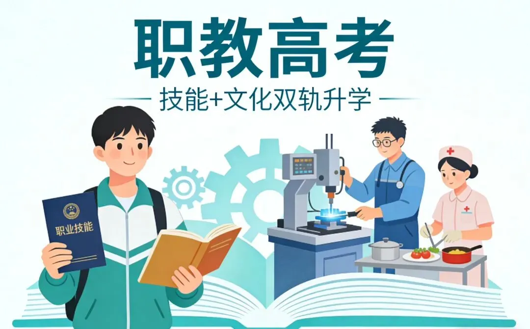 中考失利≠人生失败!溧阳职教高考培训 第1张