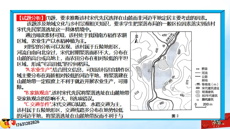 微专题《高考真题分类官方解析》:城镇化及其影响(选自“城市与人类环境”) 第20张