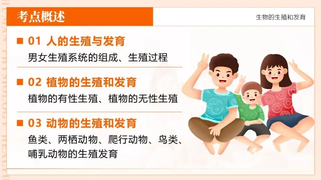 中考生物一轮复习专题6.1《遗传与变异—生物的生殖和发育》-第15张图片-四季读书网 中考生物一轮复习专题6.1《遗传与变异—生物的生殖和发育》-第15张图片-四季读书网