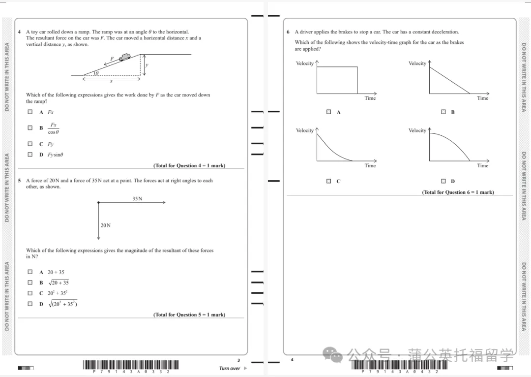 Edexcel爱德思Alevel备考真题数学/物理/化学/经济,高清PDF备考免费分享 第6张
