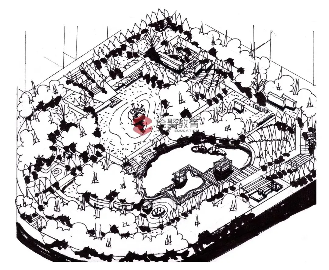 【城市广场设计】|合肥工业大学2023真题 第6张 【城市广场设计】|合肥工业大学2023真题 第6张