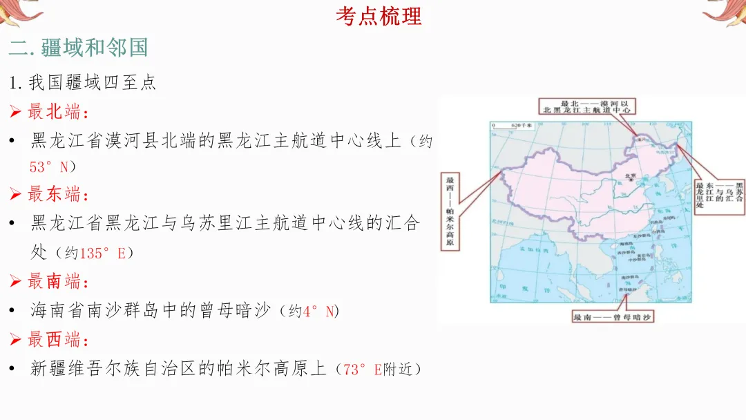 2026年中考地理复习【第一轮】 | 课题11《从世界看中国》,欢迎大家加入会员群,享受更多优惠! 第6张