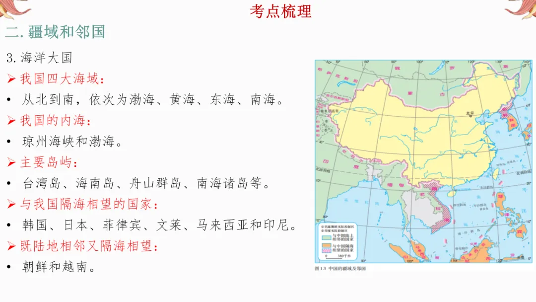 2026年中考地理复习【第一轮】 | 课题11《从世界看中国》,欢迎大家加入会员群,享受更多优惠! 第8张