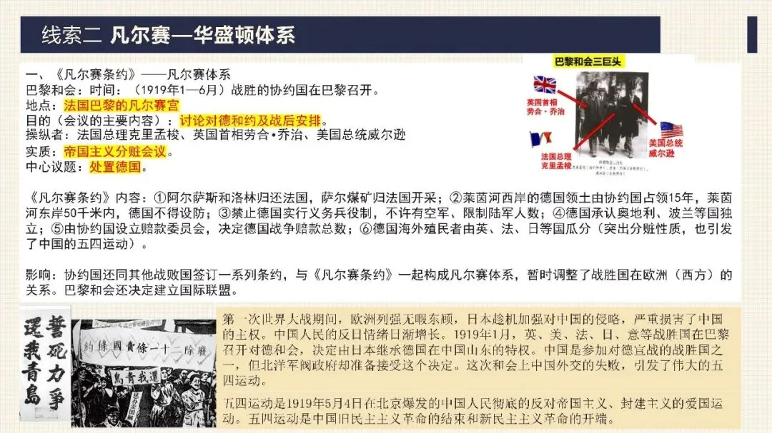 中考历史二轮专题复习课件 专题13 两次世界大战与世界政治格局的演变 第7张