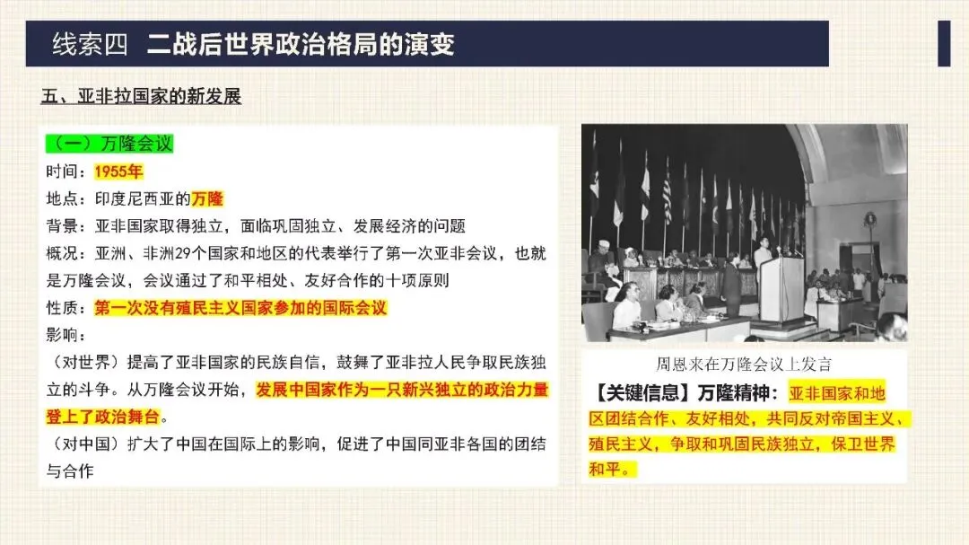 中考历史二轮专题复习课件 专题13 两次世界大战与世界政治格局的演变 第23张