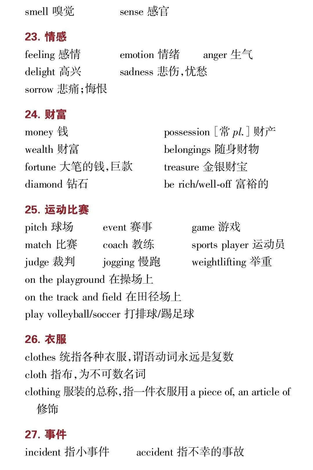 2026中考完形填空满分攻略:核心技巧+24页高频词(建议打印收藏) 第23张 2026中考完形填空满分攻略:核心技巧+24页高频词(建议打印收藏) 第23张