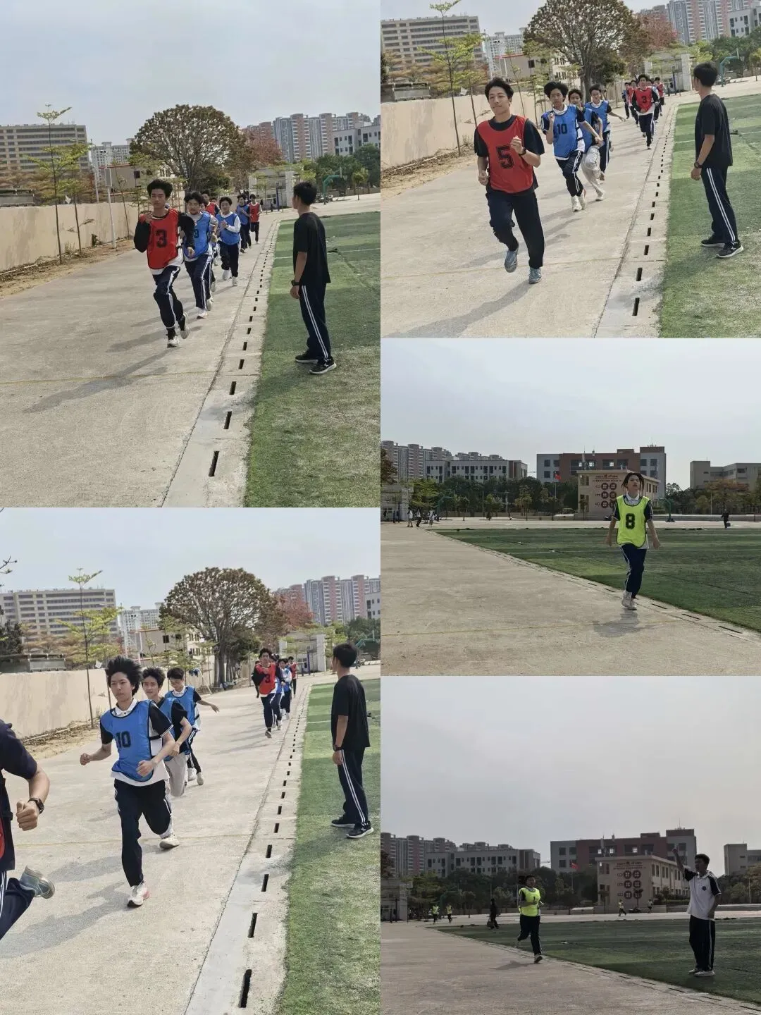 我校九年级体育模拟考试顺利举行 分三考区实战检验备战成效 第4张