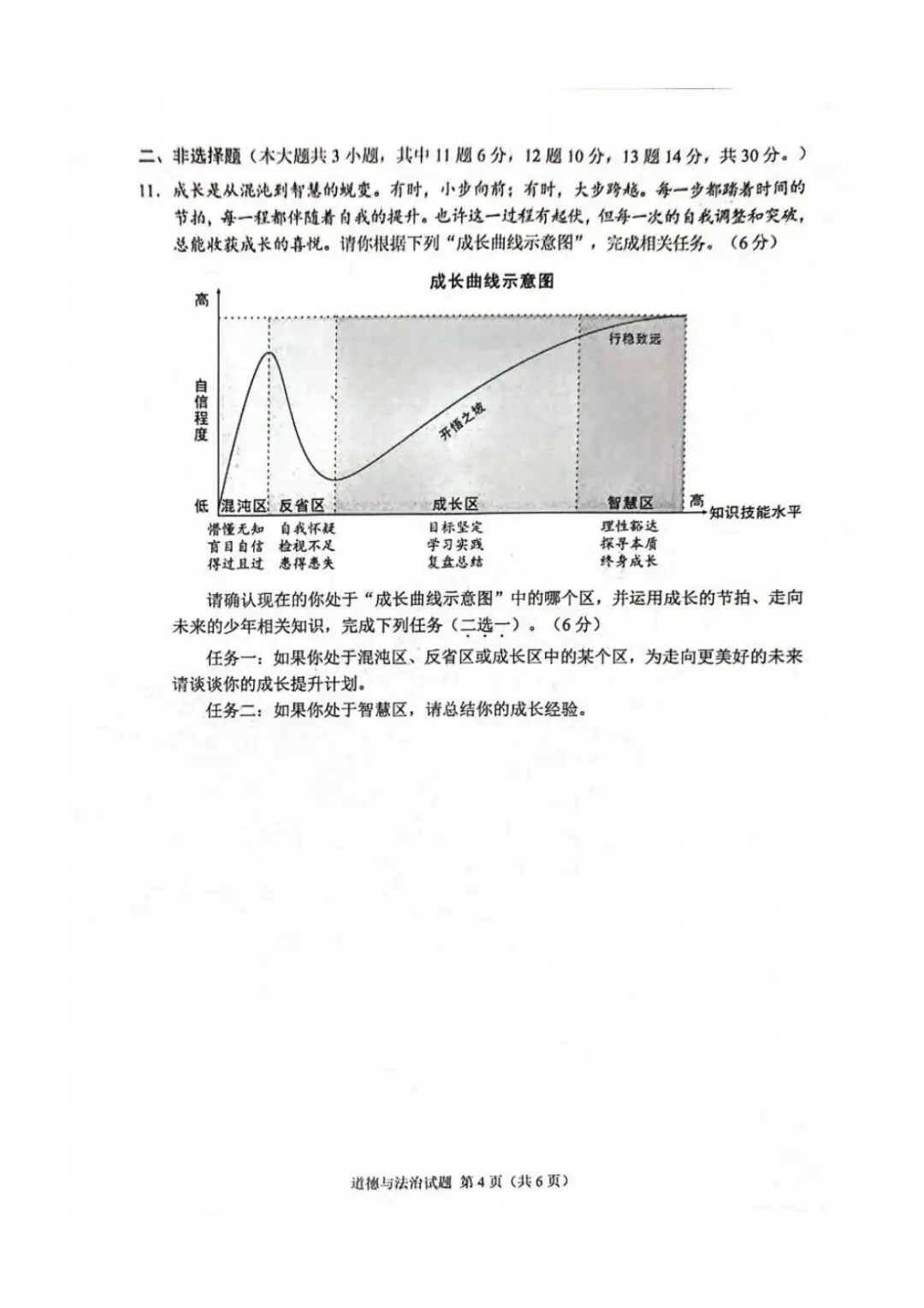 2025重庆中考全科试卷(含答案)+评分标准公布!(附真题下载) 第34张