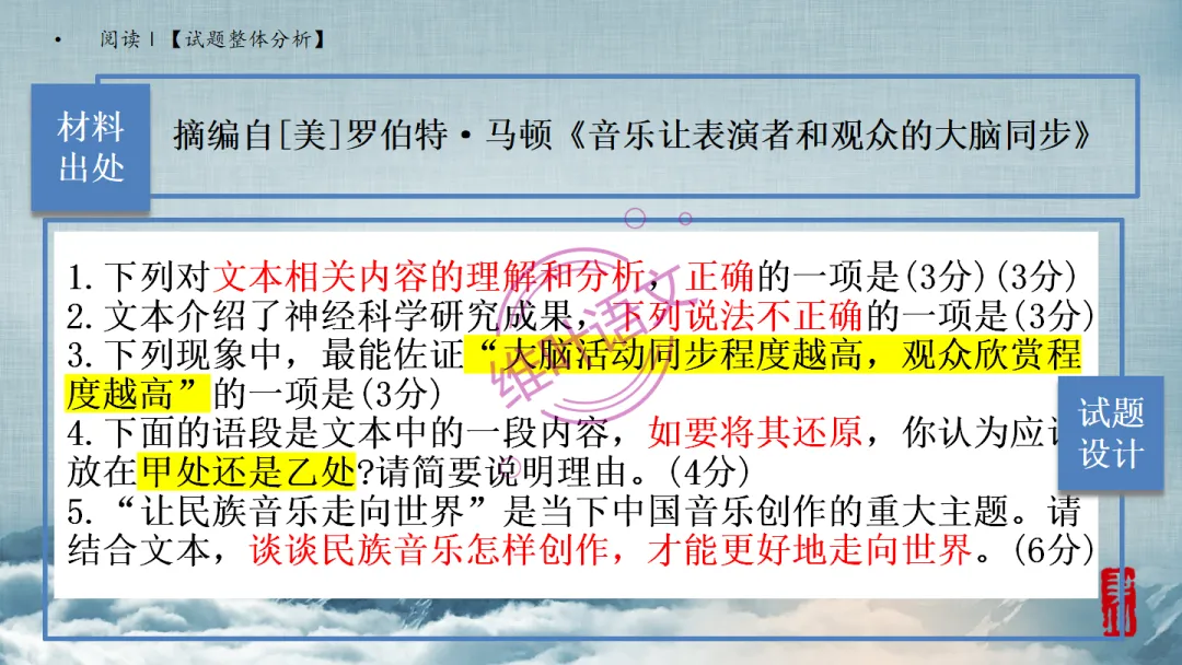 模考讲评|2026届南京、盐城高三二模语文试题讲评 含标杆文 第8张