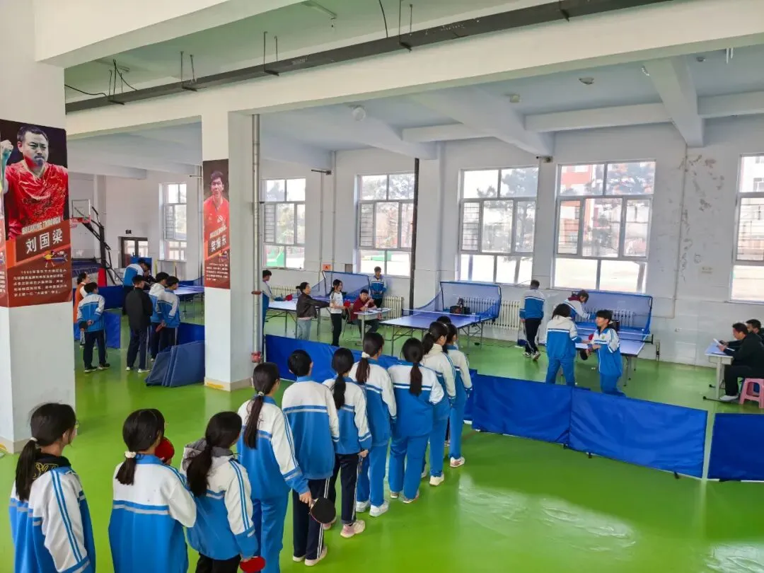以考促练 备战体考|我校九年级乒乓球技能模拟考试圆满完成 第15张
