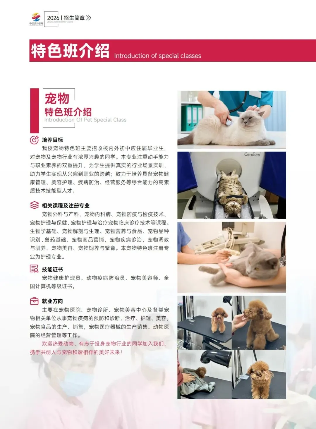 中考后想在广州读宠物专业,选择这所学校——广州涉外经济职业技术学院中职部 第13张