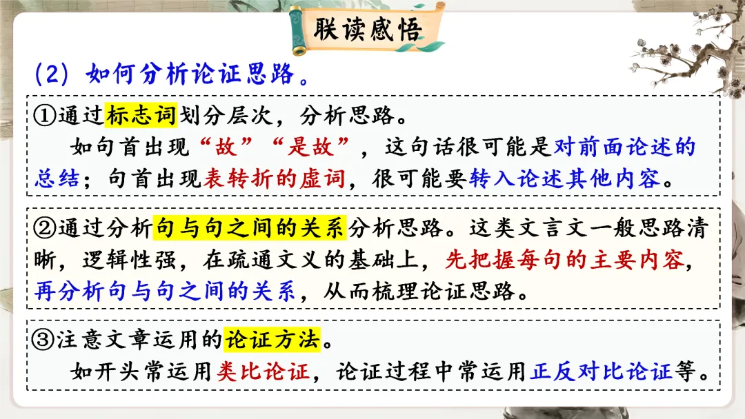 【议论说理类】中考文言文分类复习,这样讲太赞了! 第76张
