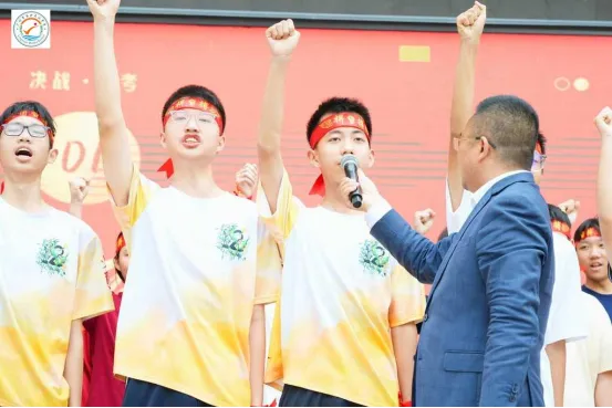 山品教育║百日砺剑,逐梦中考! ——我校2026届初三中考百日誓师大会燃情举行 第15张
