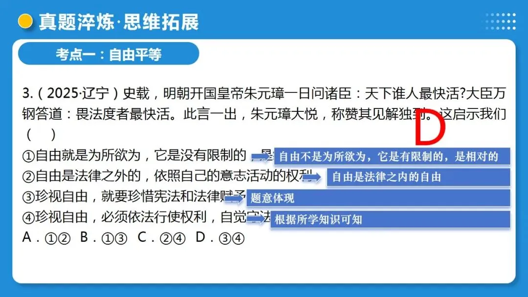 2026年中考道德与法治一轮复习 课时16 法治精神与法治建设(复习课件) 第51张