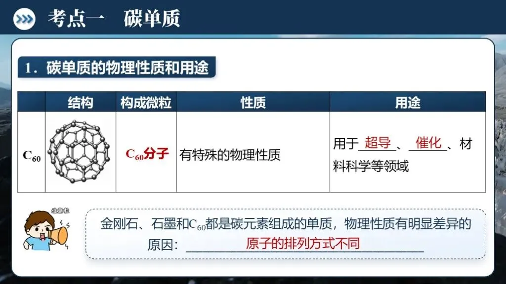 ��【2026中考】化学专题复习03《 碳和碳的氧化物 》课件更新啦!!! 第9张 ��【2026中考】化学专题复习03《 碳和碳的氧化物 》课件更新啦!!! 第9张