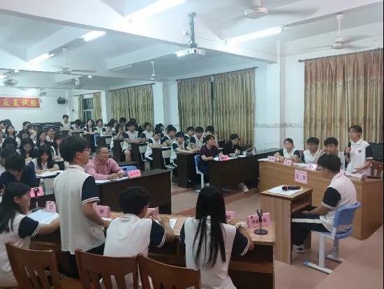 丰顺中学举行中考百日誓师大会丨实验中学组织学生参观法治教育基地 第6张